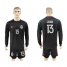Mexico #13 G.Ochoa Black Long Sleeves Goalkeeper Soccer Country Jersey