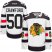 Chicago Blackhawks #50 Corey Crawford White 2016 Stadium Series Stitched Youth NHL Jersey