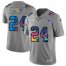 New England New England Patriots #24 Stephon Gilmore Mens Nike Multi-Color 2020 NFL Crucial Catch NFL Jersey Greyheather