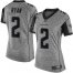Nike Atlanta Falcons #2 Matt Ryan Gray Womens Stitched NFL Limited Gridiron Gray Jersey