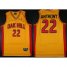 Oak Hill Academy High School 22 Carmelo Anthony Yellow Swingman Basketball Jerseys Cheap