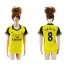 Womens Arsenal #8 Arteta Away Soccer Club Jersey