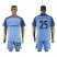 Manchester City #25 Fernandinho Home Soccer Club Jersey
