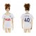 Womens Tottenham Hotspur #40 Glover Home Soccer Club Jersey