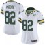 Nike Green Bay Packers #82 JMon Moore White Womens 100th Season Stitched NFL Vapor Untouchable Limited Jersey