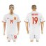 Spain #19 Diego Costa Away Soccer Country Jersey