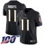 Nike Baltimore Ravens #11 Seth Roberts Black Alternate Mens Stitched NFL 100th Season Vapor Untouchable Limited Jersey