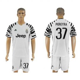 Juventus #37 Pereyra SEC Away Soccer Club Jersey