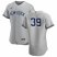 New York Yankees #39 Mike Tauchman Mens Nike Gray Road 2020 Authentic Player MLB Jersey