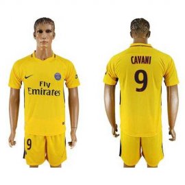 Paris Saint-Germain #9 Cavani Away Soccer Club Jersey