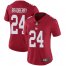 Nike New York Giants #24 James Bradberry Red Womens Stitched NFL Limited Inverted Legend Jersey