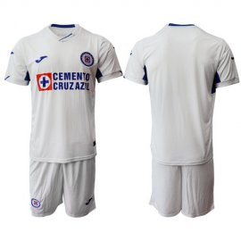 Cruz Azul Blank White Away Soccer Club Jersey