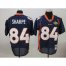 Mitchell & Ness Denver Broncos #84 Shannon Sharpe Blue With Super Bowl Patch Stitched NFL Jersey