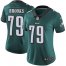 Nike Philadelphia Eagles #79 Brandon Brooks Midnight Green Team Color Womens Stitched NFL Vapor Untouchable Limited Jersey