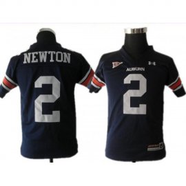 Kids Auburn Tigers 2 Cam Newton Blue NCAA Jerseys