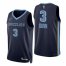 Nike Memphis Grizzlies #3 Kris Dunn Navy Mens 2021-22 NBA 75th Anniversary Diamond Swingman Jersey – Icon Edition Mens