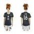 Womens Germany #16 Lahm Away Soccer Country Jersey