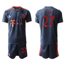Bayern Munchen #27 Alaba Third Soccer Club Jersey