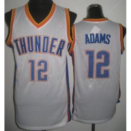 Oklahoma City Thunder 12 Steven Adams White Revolution 30 NBA Jerseys Cheap