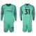 Chelsea #31 Green Green Goalkeeper Long Sleeves Soccer Club Jersey