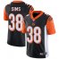 Nike Cincinnati Bengals #38 LeShaun Sims Black Team Color Mens Stitched NFL Vapor Untouchable Limited Jersey
