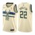 Nike Milwaukee Bucks #22 Khris Middleton 2021 NBA Finals Champions Swingman City Edition Jersey Cream Mens