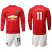 Manchester United #11 Martial Red Home Long Sleeves Soccer Club Jersey