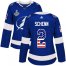 Adidas Tampa Bay Lightning #2 Luke Schenn Blue Home Authentic USA Flag Womens 2020 Stanley Cup Champions Stitched NHL Jersey