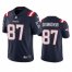 New England New England Patriots #87 Rob Gronkowski Mens Nike Navy 2020 Vapor Limited Jersey