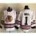 Chicago Blackhawks #1 Glenn Hall White CCM Throwback Stitched NHL Jersey