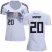 Womens Germany #20 Brandt White Home Soccer Country Jersey