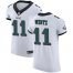 Nike Philadelphia Eagles #11 Carson Wentz White Mens Stitched NFL Vapor Untouchable Elite Jersey