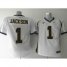 California Golden Bears 1 DeSean Jackson White NCAA Jerseys