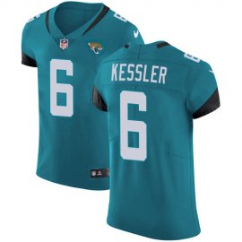 Nike Jacksonville Jaguars #6 Cody Kessler Teal Green Alternate Mens Stitched NFL Vapor Untouchable Elite Jersey