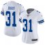Nike Dallas Cowboys #31 Trevon Diggs White Womens Stitched NFL Vapor Untouchable Limited Jersey