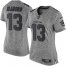 Nike Miami Dolphins #13 Dan Marino Gray Womens Stitched NFL Limited Gridiron Gray Jersey