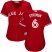 Toronto Blue Jays #6 Marcus Stroman Red Womens Canada Day Stitched MLB Jersey