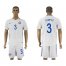 Chile #3 Campos Away Soccer Country Jersey