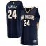 Jordan Hawkins New Orleans Pelicans Fanatics Branded Youth 2023 NBA Draft First Round Pick Fast Break Replica Jersey – Icon Edition – Navy