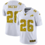 Buffalo Buffalo Bills #26 Devin Singletary Mens Nike Flocked Leopard Print Vapor Limited NFL Jersey White