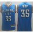 Oklahoma City Thunder 35 Kevin Durant Blue Revolution 30 Swingman NBA Jersey MVP Style Cheap
