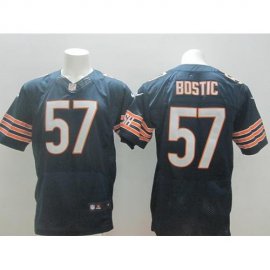 Nike Chicago Bears #57 Jon Bostic Navy Blue Team Color Mens Stitched NFL Elite Jersey