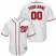 Washington Nationals Majestic Cool Base Custom Jersey White
