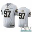 San Francisco 49ers #97 Nick Bosa Mens Nike White Golden Super Bowl LIV 2020 Edition Vapor Limited NFL 100 Jersey