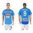 Naples #9 Higuain Blue Home Soccer Club Jersey
