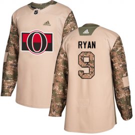 Adidas Ottawa Senators #9 Bobby Ryan Camo Authentic 2017 Veterans Day Stitched NHL Jersey