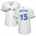 Toronto Blue Jays #15 Randal Grichuk White Home Womens Stitched MLB Jersey