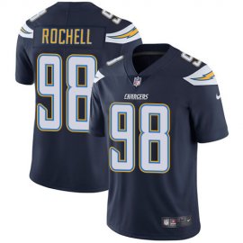 Nike Los Angeles Chargers #98 Isaac Rochell Navy Blue Team Color Mens Stitched NFL Vapor Untouchable Limited Jersey