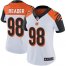 Nike Cincinnati Bengals #98 D.J. Reader White Womens Stitched NFL Vapor Untouchable Limited Jersey