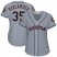 Houston Astros #35 Justin Verlander Grey Road 2019 World Series Bound Womens Stitched MLB Jersey